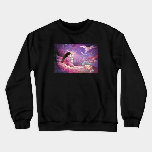 While you were sleeping Crewneck Sweatshirt by BAREM